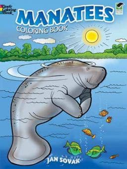 Manatees Coloring Book 9780486473901
