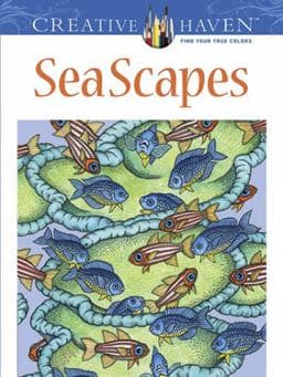 Creative Haven SeaScapes Coloring Book 9780486494234