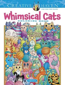 Creative Haven Whimsical Cats Coloring Book 9780486848662