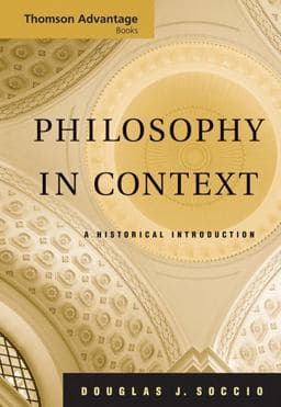 Cengage Advantage Books: Philosophy in Context 9780495004707
