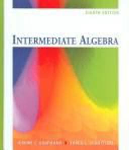 Intermediate Algebra 9780495105596