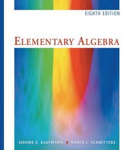 Elementary Algebra 9780495109945