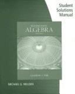 S. S. M. Intermediate Algebra 9780495117988