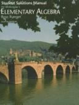 Elementary Algebra 9780495383130