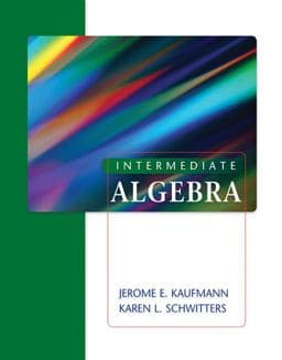 Intermediate Algebra 9780495387985