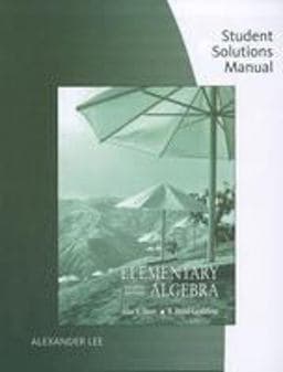 Elementary Algebra 9780495389644