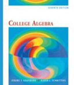 College Algebra 9780495554035