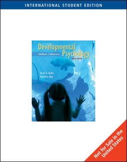 Developmental Psychology 9780495556923