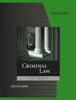 Ciminal Law 9780495812302