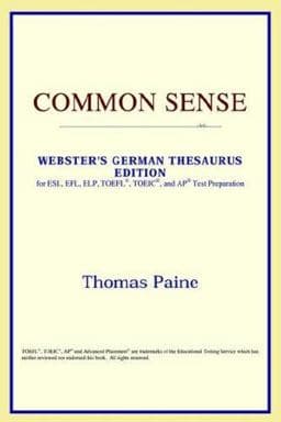 Common Sense 9780497258375