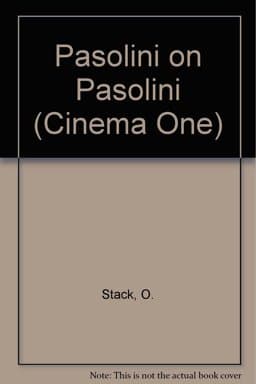 Pasolini on Pasolini 9780500470114