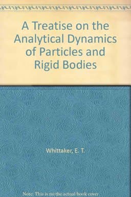 Dynamics Particles Rigid Bodies 9780521067935