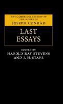 Last Essays 9780521190596