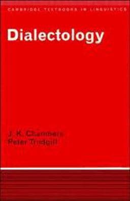 Dialectology 9780521224017