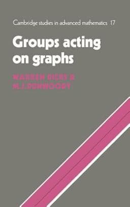 Groups Acting on Graphs 9780521230339