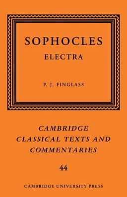 Sophocles: Electra 9780521292580
