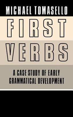 First Verbs 9780521374965