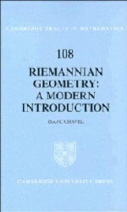 Riemannian Geometry 9780521432016