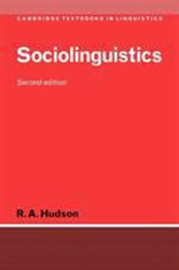 Sociolinguistics 9780521565141