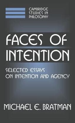 Faces of Intention 9780521631310