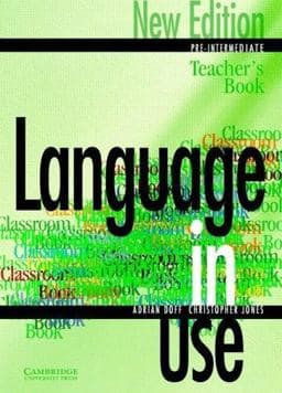 Language in Use Pre-Intermediate 9780521774048