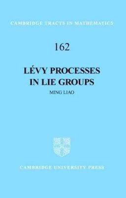 Lévy Processes in Lie Groups 9780521836531