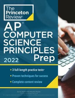 Princeton Review AP Computer Science Principles Prep 2022 9780525570837