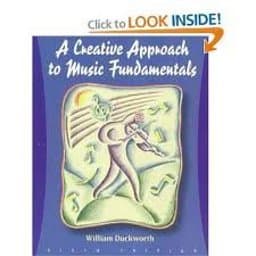 A Creative Approach to Music Fundamentals 9780534037536