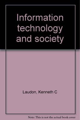 *Aie-Information Technology and Society 9780534195137
