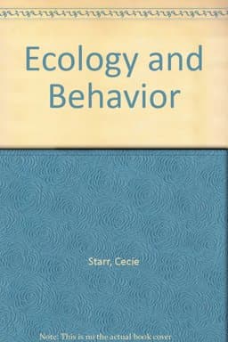 Ecology and Behavior 9780534304799