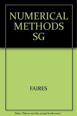 Numerical Methods 9780534351854