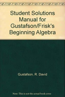 Beginning Algebra 9780534360344