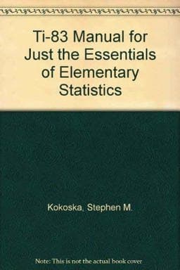 Just the Essentials of Elementary Statistics 9780534362096
