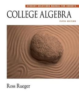 College Algebra 9780534368999