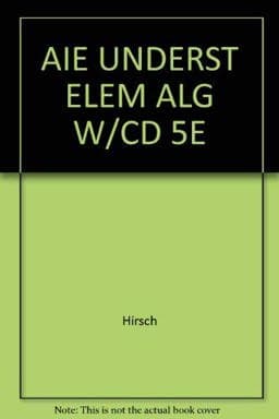 Aie Underst Elem Alg W/Cd 9780534388966
