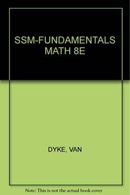 Ssm-Fundamentals Math 9780534398187