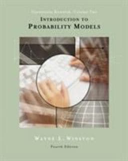 Introduction to Probability Models 9780534405724