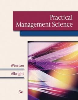 Practical Management Science 9780534465124