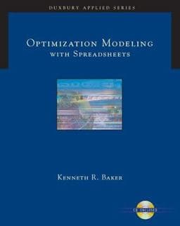 Optimizing Modeling with Spreadsheets 9780534494742