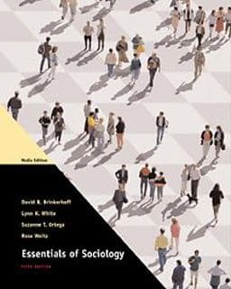 Essentials of Sociology 9780534556051
