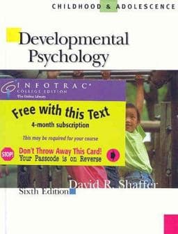 Developmental Psychology 9780534572143
