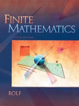 Finite Mathematics (with Digital Video Campanion) 9780534665425