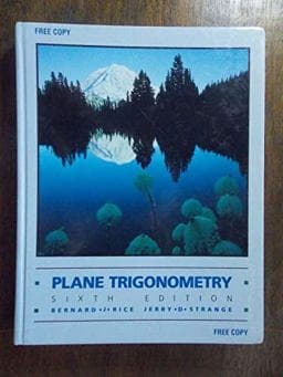 Plane Trigonometry 9780534928940