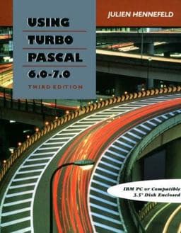 Using Turbo Pascal 6.0 - 7.0 9780534943981