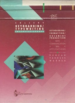 College Keyboarding/Typewriting 9780538208802