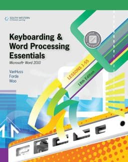 Keyboarding and Word Processing Essentials, Lessons 1-55 9780538495387