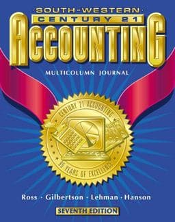Accounting Multicolumn Journal Approach 9780538676946