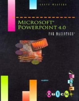 Microsoft PowerPoint 4.0 for Macintosh 9780538715812