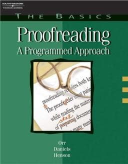 Proofreading 9780538724524