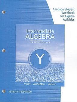 Intermediate Algebra 9780538734035
